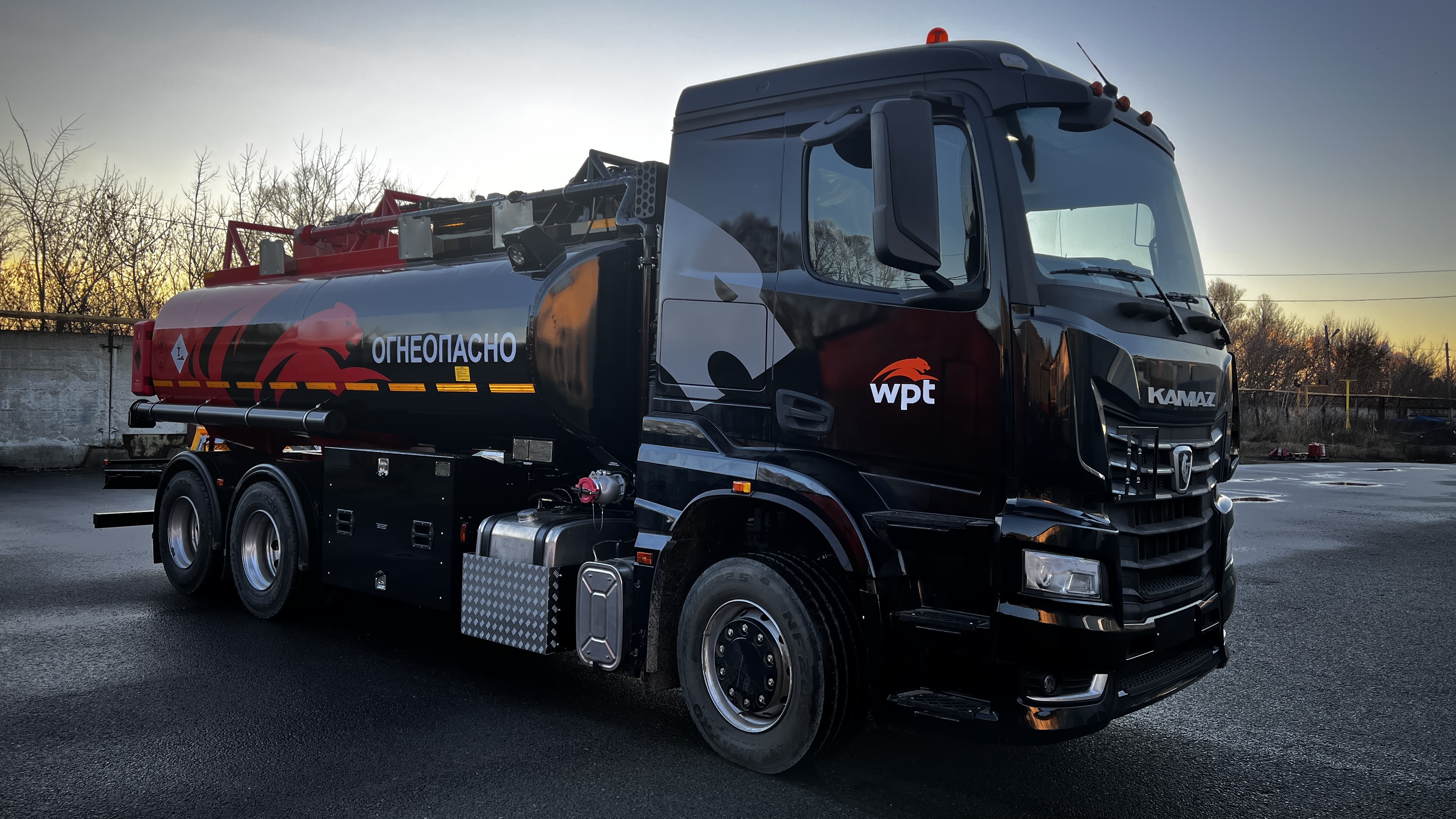 Новый топливозаправщик на шасси КАМАЗ поколения К5 выведен на рынок